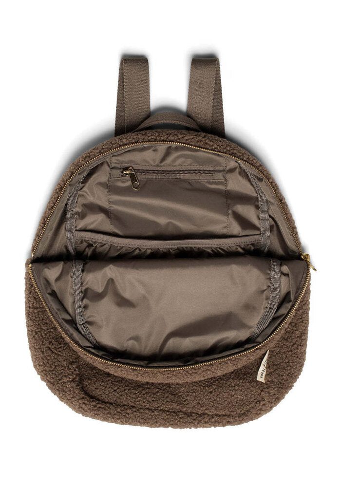Studio Noos Brown Teddy Midi Backpack