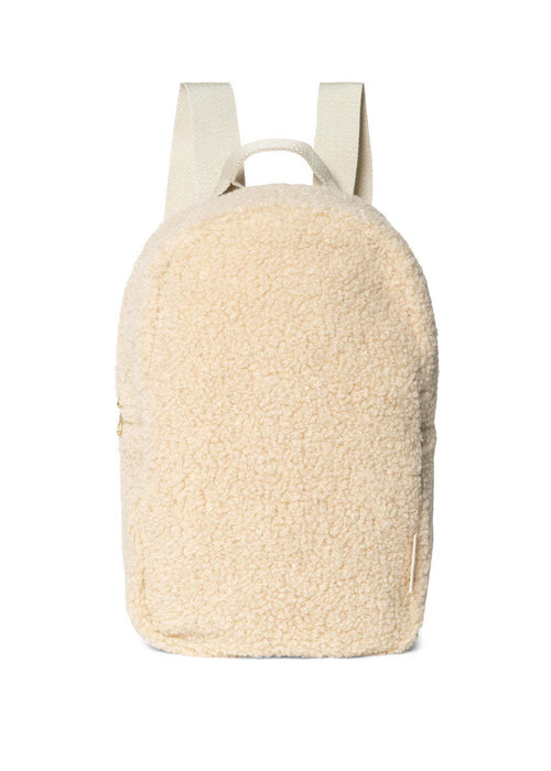 Studio Noos Studio Noos Ecru Teddy Mini Backpack