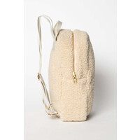 Studio Noos Ecru Teddy Mini Backpack