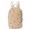 Studio Noos Ecru Teddy Hearts Mini Backpack
