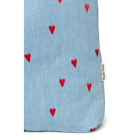 Studio Noos Denim Hearts Mom Bag