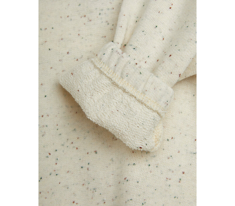 Mini Rodini Bird neps sweatshirt Offwhite