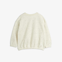 Mini Rodini Bird neps sweatshirt Offwhite