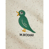 Mini Rodini Bird neps sweatshirt Offwhite