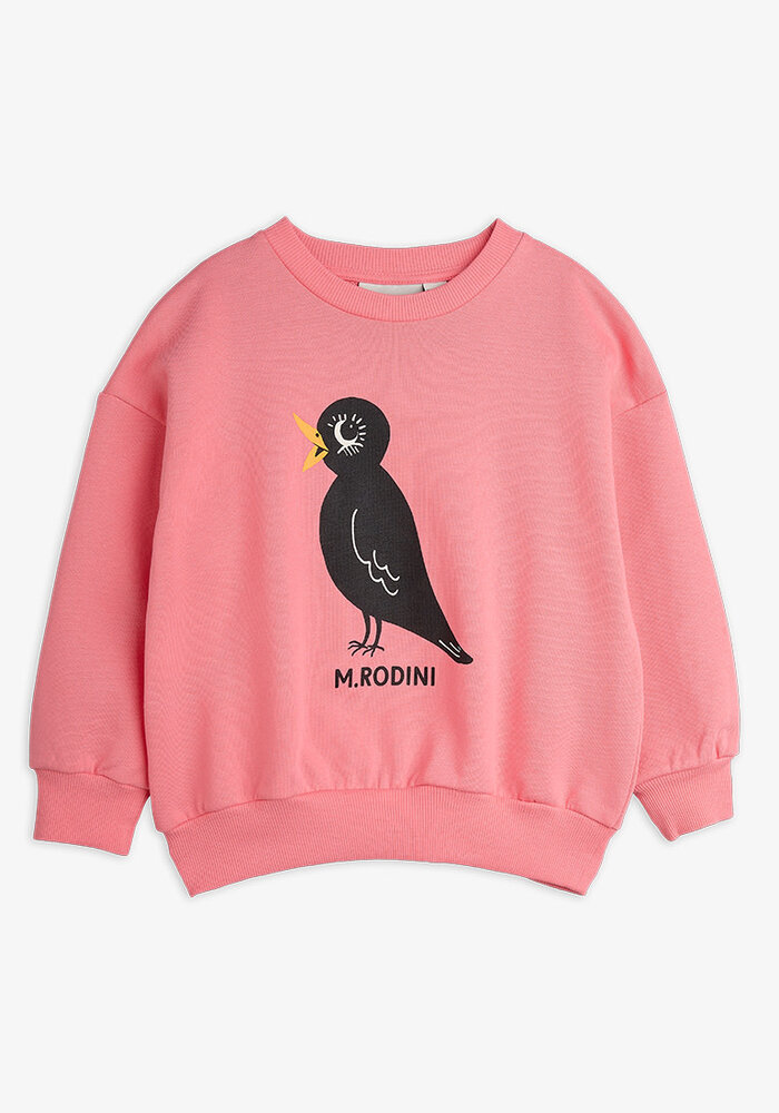 Mini Rodini Blackbird sweatshirt Pink