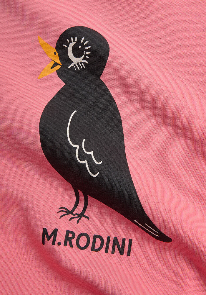 Mini Rodini Blackbird sweatshirt Pink