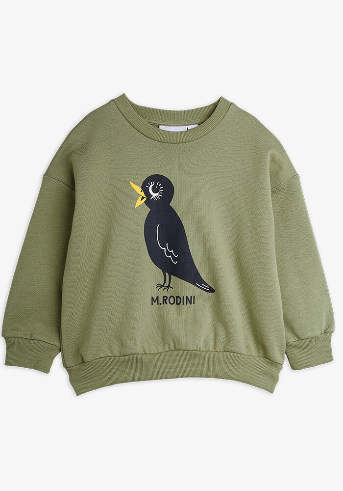 Mini Rodini Blackbird sweatshirt Green