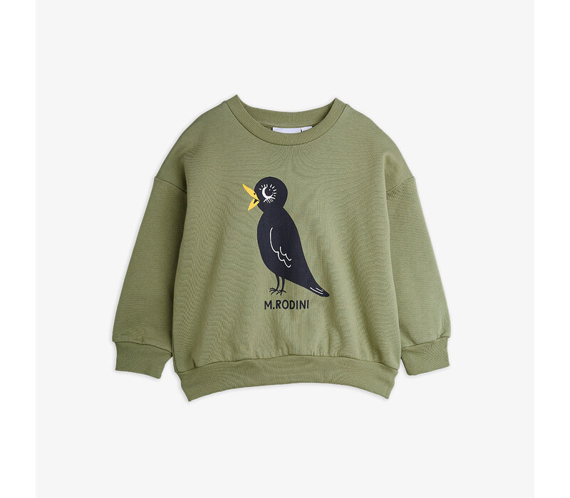 Mini Rodini Blackbird sweatshirt Green