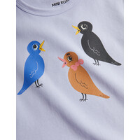 Mini Rodini Birds T-shirt Purple