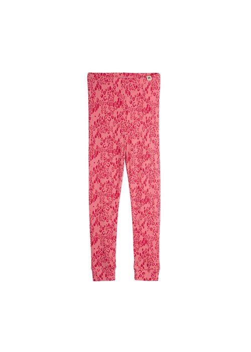 Mini Rodini Mini Rodini Mini leopard leggings Pink