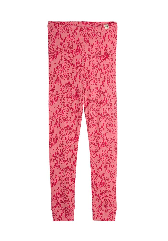 Mini Rodini Mini leopard leggings Pink