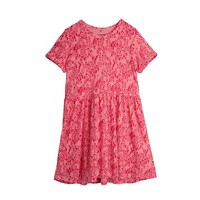Mini Rodini Mini leopard aop ss dress Pink