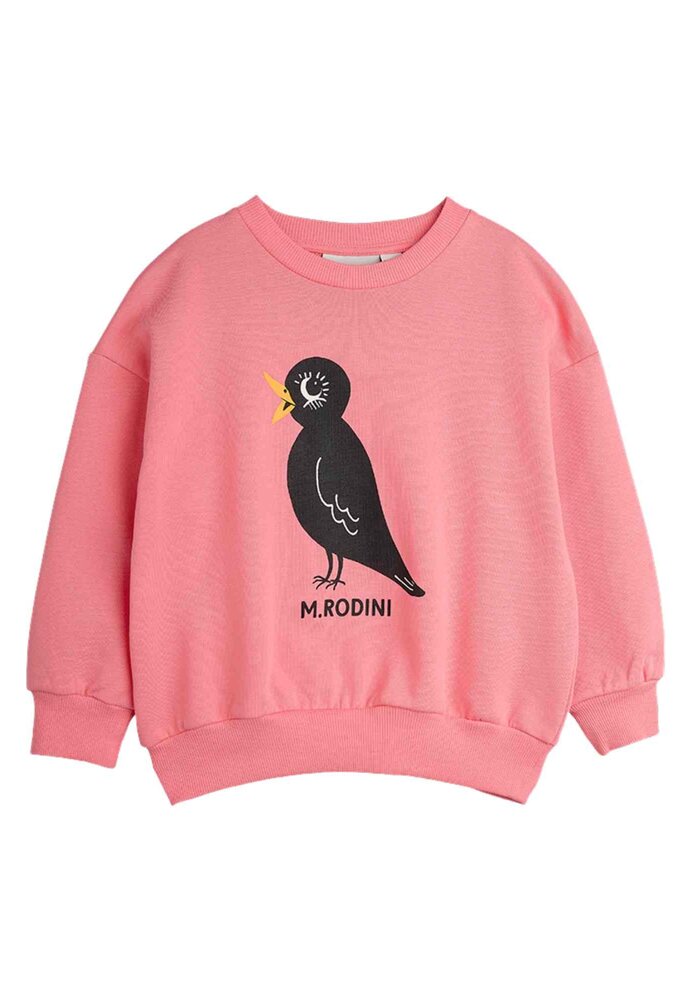 Mini Rodini Blackbird sweatshirt Pink