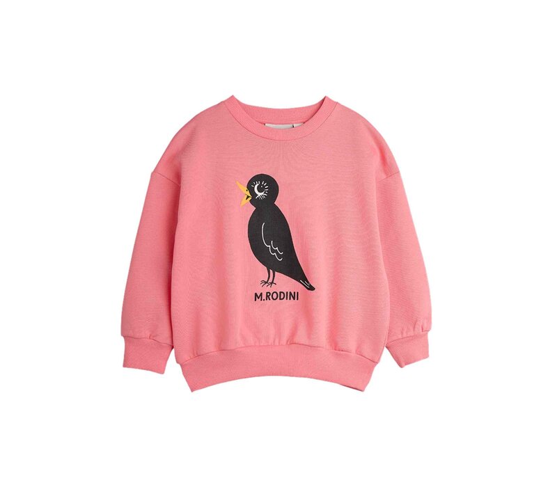 Mini Rodini Blackbird sweatshirt Pink