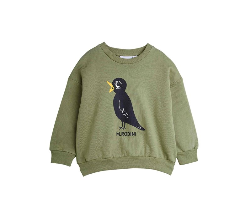Mini Rodini Blackbird sweatshirt Green