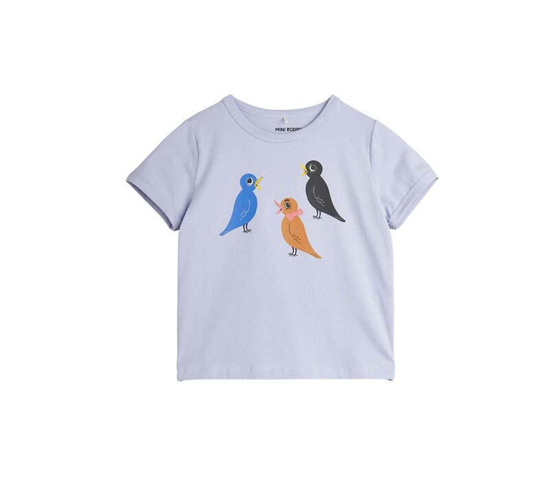 Mini Rodini Birds T-shirt Purple