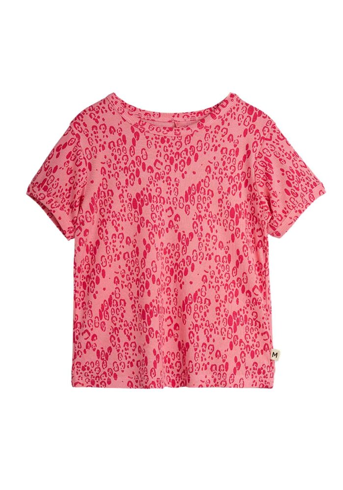 Mini Rodini Mini leopard T-shirt Pink
