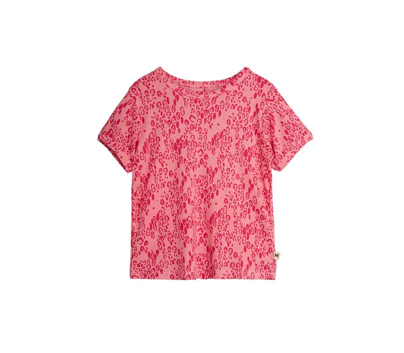 Mini Rodini Mini leopard T-shirt Pink