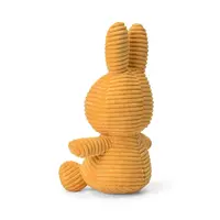 Nijntje - Miffy Sitting Corduroy Eco Yellow -23 cm