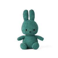 Nijntje - Miffy Sitting Corduroy Eco Green -23 cm