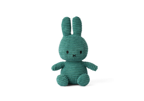 Bon Ton Toys Nijntje - Miffy Sitting Corduroy Eco Green -23 cm