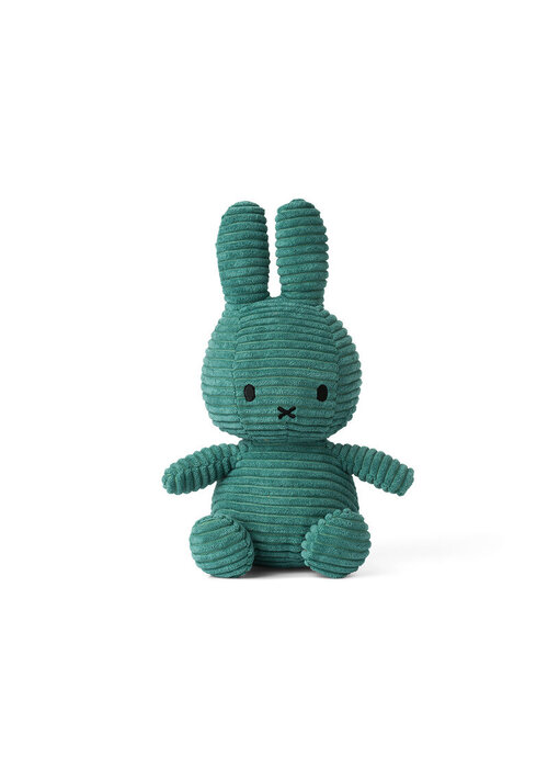 Bon Ton Toys Nijntje - Miffy Sitting Corduroy Eco Green -23 cm