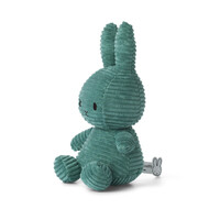 Nijntje - Miffy Sitting Corduroy Eco Green -23 cm