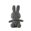 Nijntje - Miffy Sitting Corduroy Eco Grey -23 cm