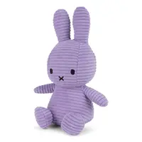 Nijntje - Miffy Sitting Corduroy Eco Lilac -23 cm