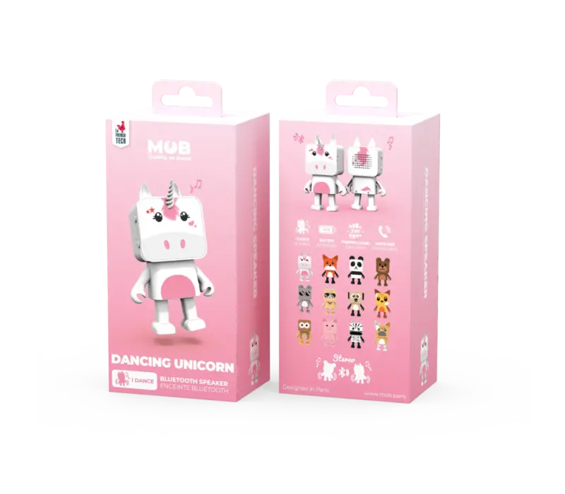 Dancing Animal Bluetooth Speaker - Unicorn