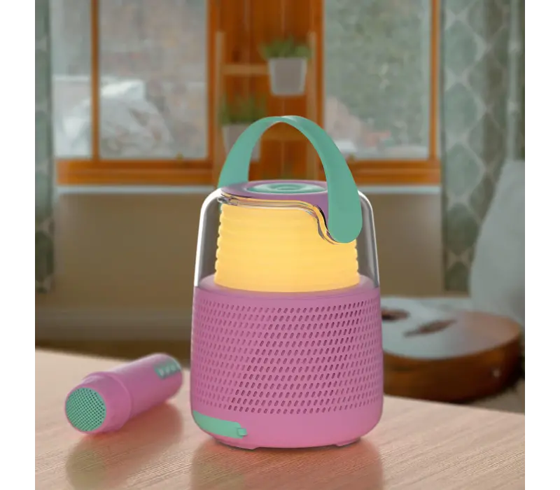 Karaoke Speaker Set KS-80 Pink