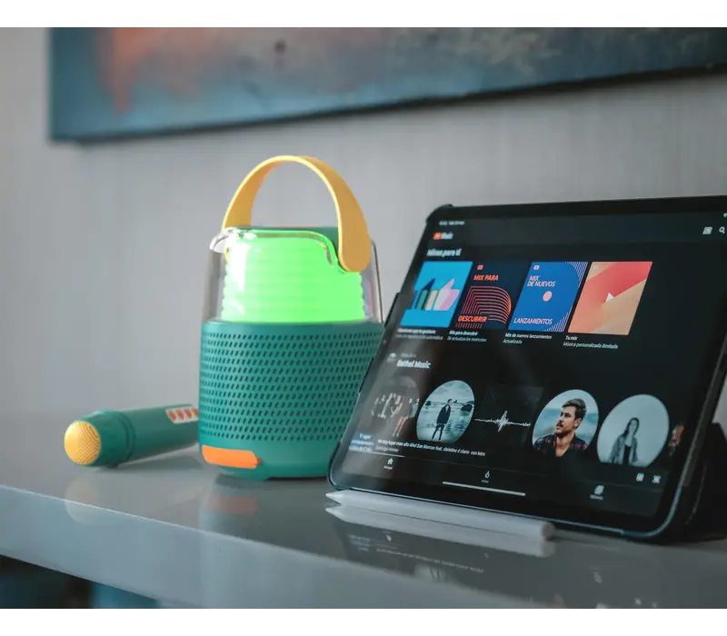 Karaoke Speaker Set KS- 80 Blue