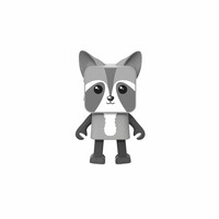 Dancing Animal Bluetooth Speaker - Raccoon