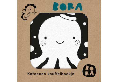Bora Katoenen Knuffelboekje - In het water