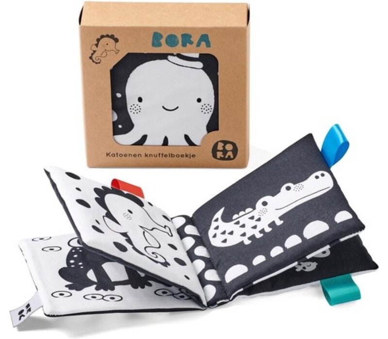 Katoenen Knuffelboekje - In het water