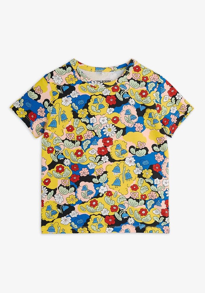 Mini Rodini Fårö aop ss tee Multi