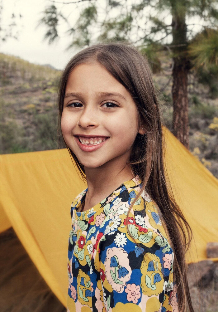 Mini Rodini Fårö aop ss tee Multi