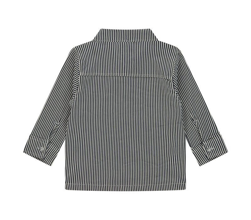 Babyface boys shirt long sleeve Dark Blue