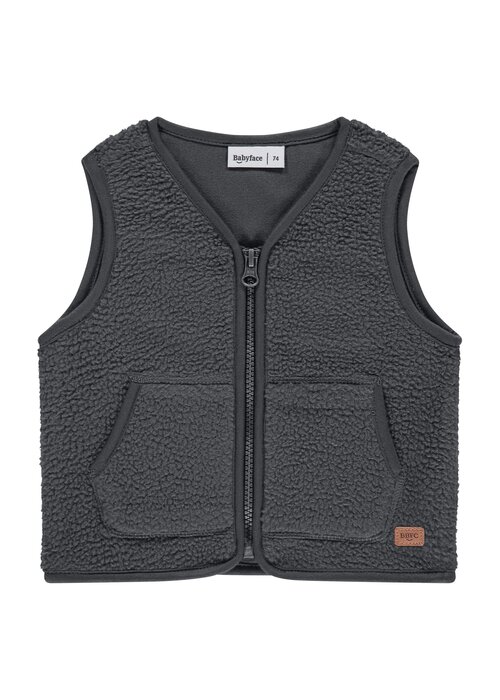 Babyface Babyface boys sleeveless cardigan antra