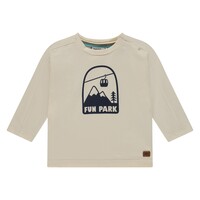 Babyface boys t-shirt long sleeve Ivory