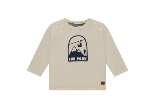 Babyface Babyface boys t-shirt long sleeve Ivory