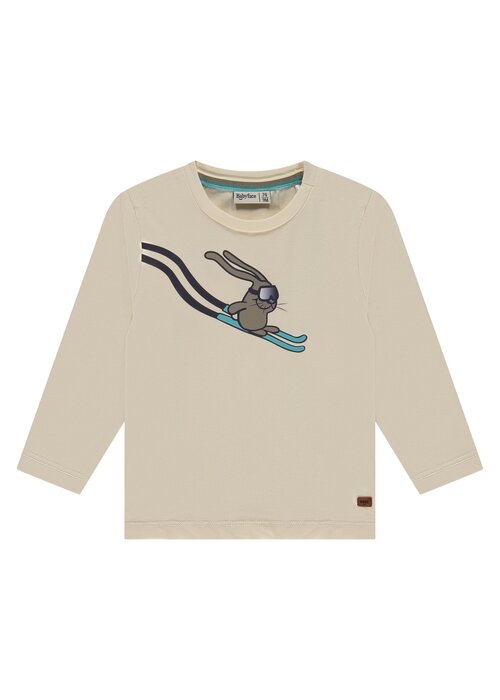 Babyface Babyface boys t-shirt long sleeve Ivory c