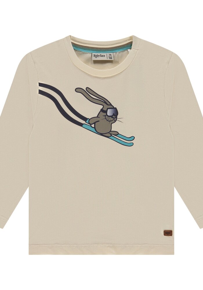 Babyface boys t-shirt long sleeve Ivory c