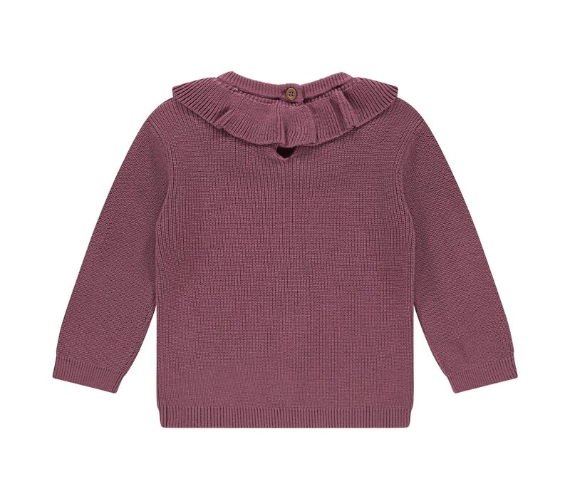 Babyface girls cardigan burgundy c