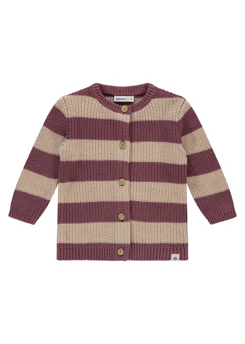 Babyface Babyface girls cardigan burgundy