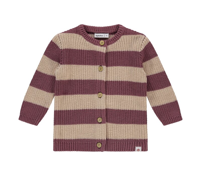 Babyface girls cardigan burgundy