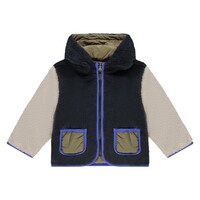 Babyface boys teddy jacket reversible ARMY
