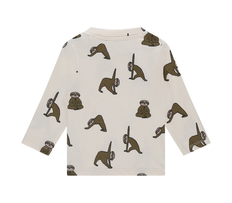 Babyface boys t-shirt long sleeve off white