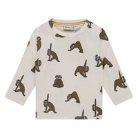 Babyface boys t-shirt long sleeve off white