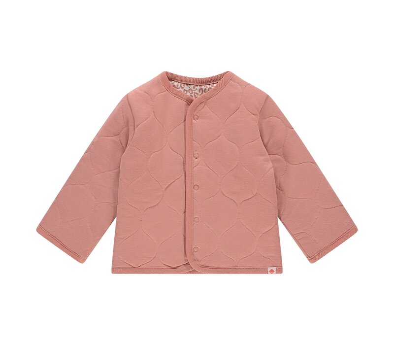 Babyface girls cardigan reversible rouge